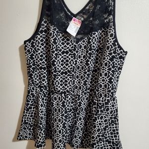 Womens sleeveless top